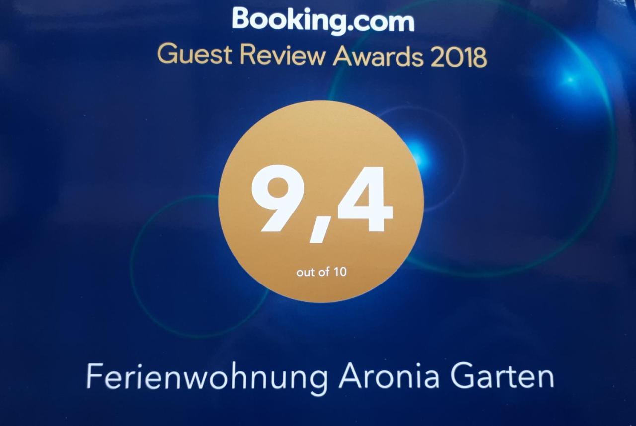 Ferienwohnung Aronia Garten 오베르비젠탈 외부 사진